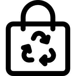 recycelte tasche icon