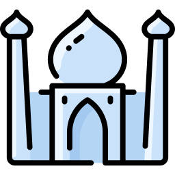 taj mahal icon