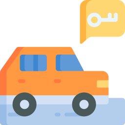 Car rental icon