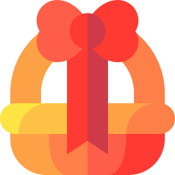 Gift basket icon