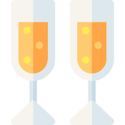 champagne icoon