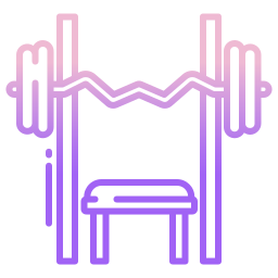 Bench press icon