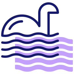 Loch ness monster icon