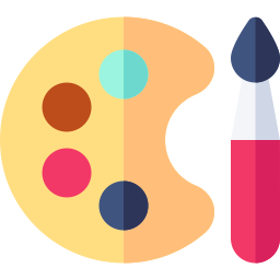 Color palette icon