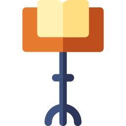 Music stand icon