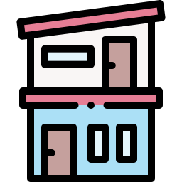 Modern house icon