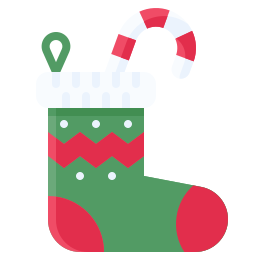 Candy cane icon