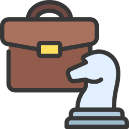 Business strategy icon