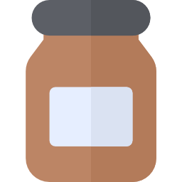 Butter jar icon