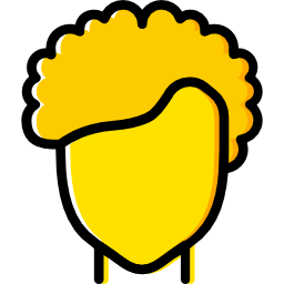 Man hair icon