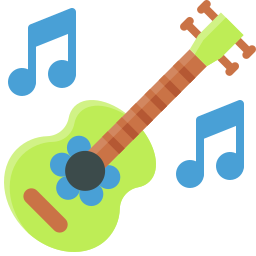 guitarra Ícone