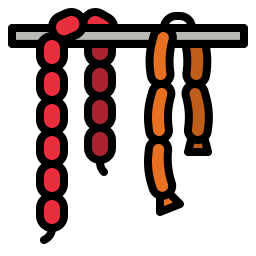Колбасные изделия иконка