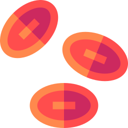 Red blood cells icon