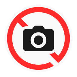 No camera icon