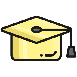 Graduation hat icon