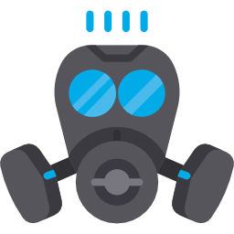 Gas mask icon