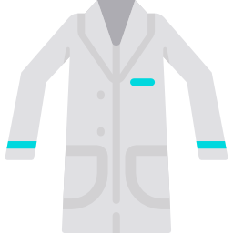 Doctor coat icon