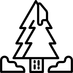 Pine tree icon