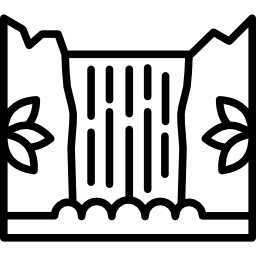 Waterfall icon