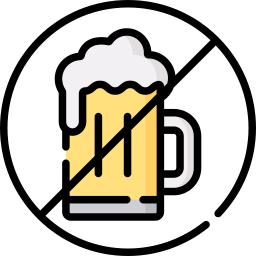 No alcohol icon