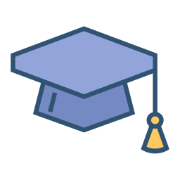 Graduation cap icon