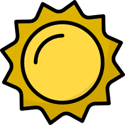 Sun icon