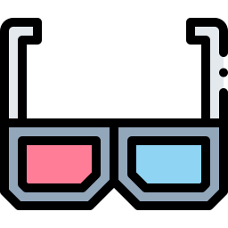 3d glasses icon