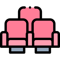 Cinema seats icon