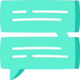 Speech bubble icon