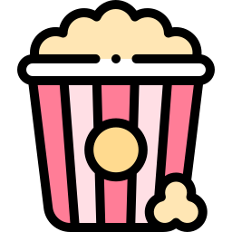 popcorn icoon