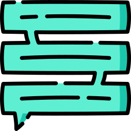 Speech bubble icon