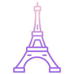 Eiffel tower icon