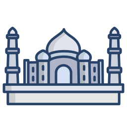 taj mahal icona