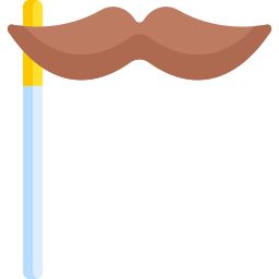 bigode Ícone