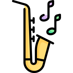 saxofone Ícone