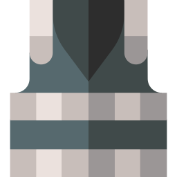 Bullet proof vest icon