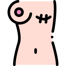 Breast cancer icon