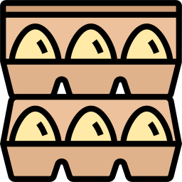 Egg carton icon