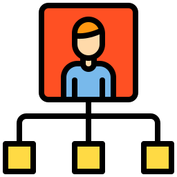 diagramma di flusso icona