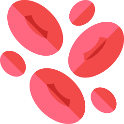 Red blood cells icon