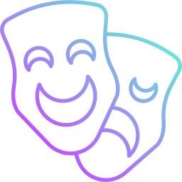 Theater masks icon