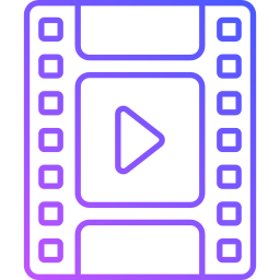 Film strip icon