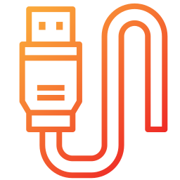 Usb cable icon