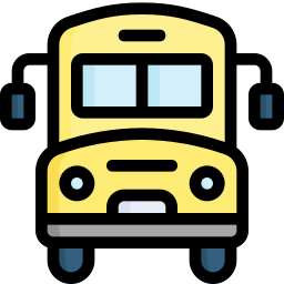 bus scolaire Icône