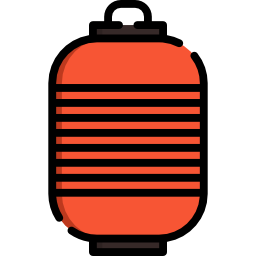 Paper lantern icon