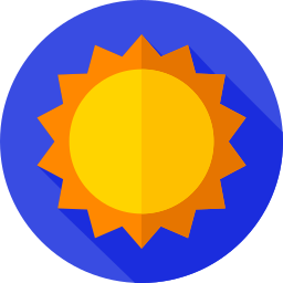 Sun icon