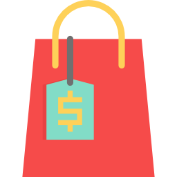 Shopping bag icon