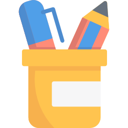 Pencil case icon