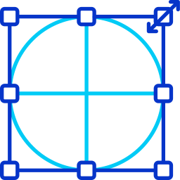 opzione di ridimensionamento icona