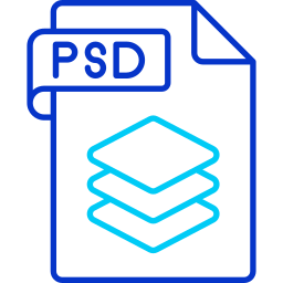 formato de arquivo psd Ícone